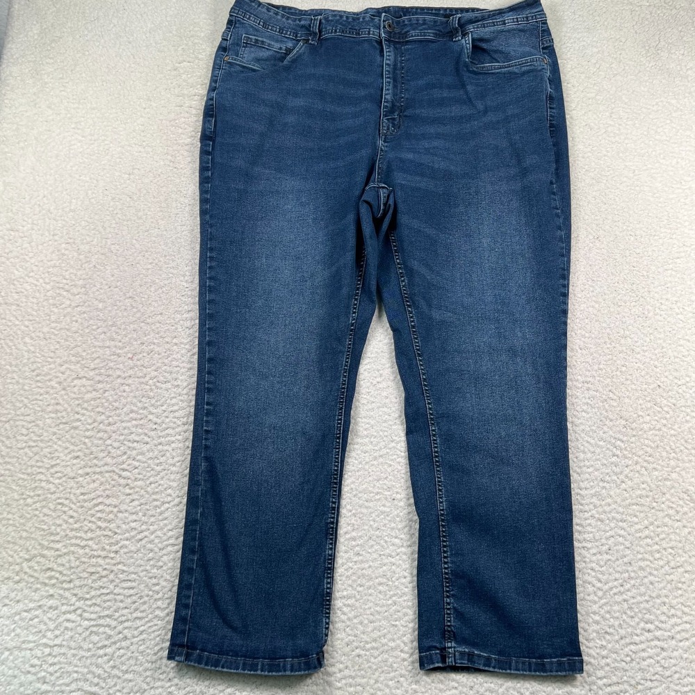 The Perfect Jean NYC Men's 44x30 *42x28 Athletic Fit Whiskered Stretch Denim